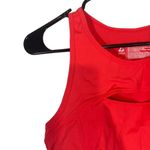 Z By Zella Pink Cut Out Front Sleeveless Athletic Cropped Sports Bra Women Sz M Photo 2