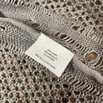 Eileen Fisher  Open Knit Linen Blend Cropped Cardigan Shrug Sweater Grey S Photo 5