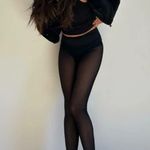 Alo Yoga Sherpa Snow Angel Puffer Black S Photo 11