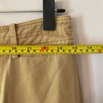 Apiece Apart  Merida High Rise Kick Flare Chino Khaki Wide Leg Pants Women size 4 Photo 10