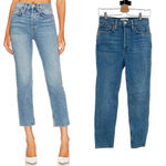 RE/DONE  Originals 70's Stove Pipe Jeans Classic Faded‎ Blue Size 28 Photo 1