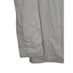 ZARA  Women's Coat Button-Up Pocket Long Sleeve Lightweight Jacket Gray Small NWT Photo 9