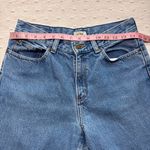 L.L.Bean straight leg Cotton Blue Jeans Size 8 M/T Photo 2