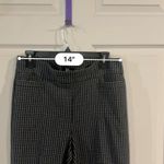 kim rogers Black and white  plaid pants Photo 3