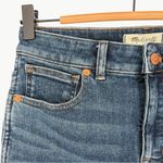 Madewell  Curvy Mid-Rise Stovepipe Jeans in Deming Wash | Sz 28 | Dark Wash Photo 10