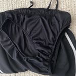 Nike  XS Women's Black & White Running Athletic Lined Shorts Preowned Extra Small Photo 5