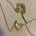 Kendra Scott  iridescent Heart pendant necklace Photo 2