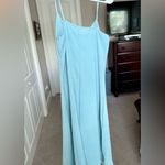 See You Monday  turquoise long dress Size: M Photo 3