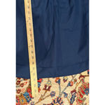 Akris Punto  Navy Pleated Collar Long Sleeve Tunic Blouse Size US 8 Photo 6