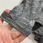 Athleta  Vitamin Sea  Heathered Gray Full Zip Hoodie Activewear Jacket Size S Photo 7