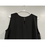 Eileen Fisher Silk Georgette Crepe Scoop Neck Dress Medium M NWOT Photo 4