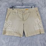 Pilcro and the Letterpress Anthropologie  Womens Shorts Size 29 Tan Photo 0
