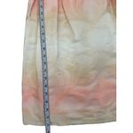 Carmen Marc Valvo Pearl Embellished Peach Ombre Cocktail Dress Sz 6 Photo 12
