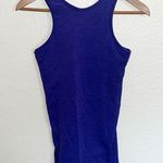 Lululemon Women’s Purple Built In Sports Bra High Neck Tank Top Photo 0