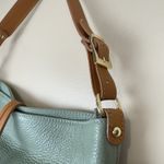 Valentina Women’s Green Leather Handbag with Brown Handles – Made in Italy Photo 5
