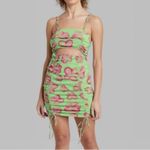 Wild Fable Women’s  Mint Green Floral Summer Dress with Cut Out Size XL NWT Photo 9