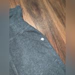 Pact Dark Gray Organic Cotton high rise lounge pants pj cozy casual fall Size L Photo 3