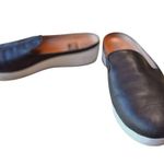 FitFlop Black Leather SupercomFF Comfy Loafer Mules US 8.5 Slip On Shoes in GUC Photo 3