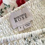 NEW Marchesa Rose Smocked Waist Floral Skirt Size Small Pink Photo 7