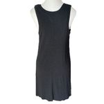 TNA Charcoal Gray Washed Black Tank Top Sleeveless Trapeze Casual Summer Photo 2