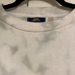 Butter White With Grey tie Dye Sweatshirt Gray Size M Photo 4