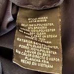 XScape “Lindsay” Long Scuba Crepe Off the Shoulder Dress Navy Women’s Sz 16 Photo 5