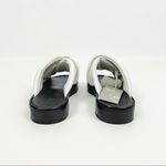 H&M Premium Quality Padded Leather Sandals in White | Size 7 Photo 2