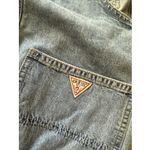 Guess Vintage  Denim Overalls, Retro Hip Hop Fashion, Size M 1990’s Jean Overalls Photo 7