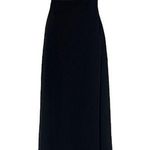 Michaelangelo empire waist sleeveless formal black maxi dress backless flawless Photo 0