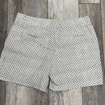 Ann Taylor Loft White and Black Shorts Size 6 Photo 0