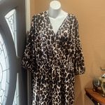 Lane Bryant  animal print long sleeve dress Photo 2