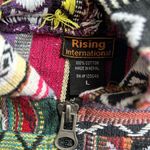 Rising International patchwork hippie coat Medium Blue Photo 7