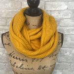 Old Navy  Mustard Yellow Cable Knit Scarf Photo 1