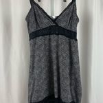 Marilyn Monroe Medium Lace Abstract Polka Dot Slip Dress Nightgown Silky Satiny Photo 0