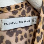 Faithfull the Brand Faithful the Brand Leopard Print midi dress EUC Photo 7