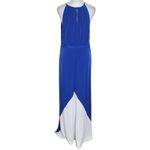 Suite 7 Blue Sleeveless Maxi Dress Size 10 Blue and White Maxi Dress Photo 1