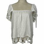 Roxy  Second Wave Top Jrs Off The Shoulder Shirt Size Small Photo 1