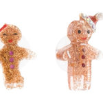 Betsey Johnson  Gingerbread Snowflake Stud Earrings Photo 0