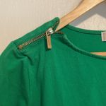 MICHAEL Michael Kors Green Zipper T Photo 1