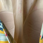 Catherines  WO SIZE 22W TROPICAL PRINT BATHING SUIT TOP ONLY LONG LENGTH Photo 9