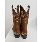 Soto Boots Womens Showstopper Snipped Toe Floral Cowgirl Boots Size 11 Photo 1