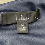 Lulus NWT Heavenly Hues Maxi Dress in Navy Blue Size Medium Photo 6