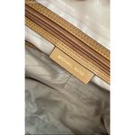 Michael Kors MK White/Brown  Riley Purse - Size M Photo 9