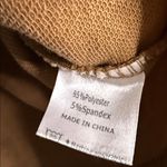 🎄Zesica cropped Long Sleeve Sweatshirt Brown Size M Photo 2