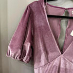 l*space NWT L* Dress Ruby Velvet Mini Dress Velvet Ribbed Mini Dress Size Large Photo 5