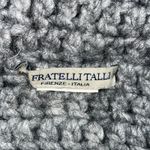 Fratelli Talli Firenze Italy Womens Alpaca 25% Knit Hat Beanie Italia Rose Gray Photo 5