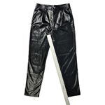 Princess Polly  Love Club Black Faux Leather Pants 6 Photo 5