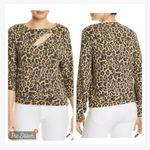 LNA  Brushed Phase Leopard Print Sweater Photo 1