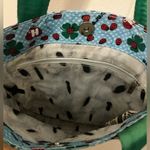 Harajuku Lovers Rare HTF Vintage Harajuku Lover Ladybug Print Nylon Cute Small Tote Handbag Bag Photo 4