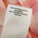 Lucky Brand Tye Dye Lightweight Sweatshirt Pink and White, Women, Size M Photo 4